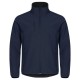 SOFTSHELL CLIQUE BASIC 0200910 580 NAVY Bedrijfskleding bedrukken