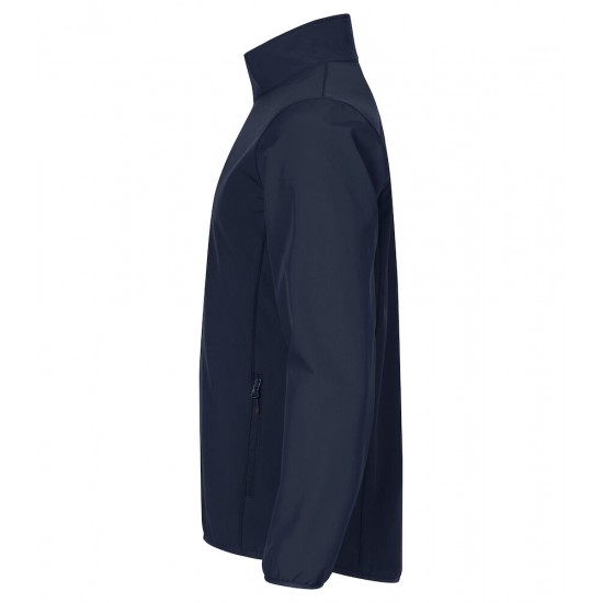 SOFTSHELL CLIQUE BASIC 0200910 580 NAVY Bedrijfskleding bedrukken