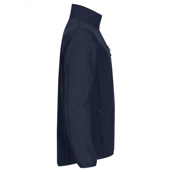 SOFTSHELL CLIQUE BASIC 0200910 580 NAVY Bedrijfskleding bedrukken