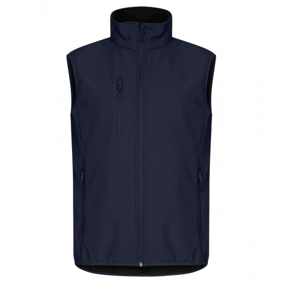 SOFTSHELL BODYWARMER CLIQUE CLASSIC 0200911 580 NAVY Bedrijfskleding bedrukken