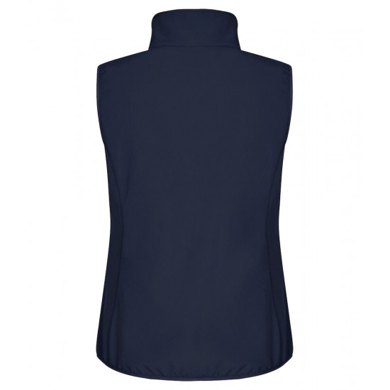 DAMES SOFTSHELL CLIQUE CLASSIC BODYWARMER LADIES 0200916 580 DARK NAVY Softshell jacks