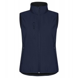 2B DAMES SOFTSHELL CLIQUE CLASSIC BODYWARMER LADIES 0200916 580 DARK NAVY