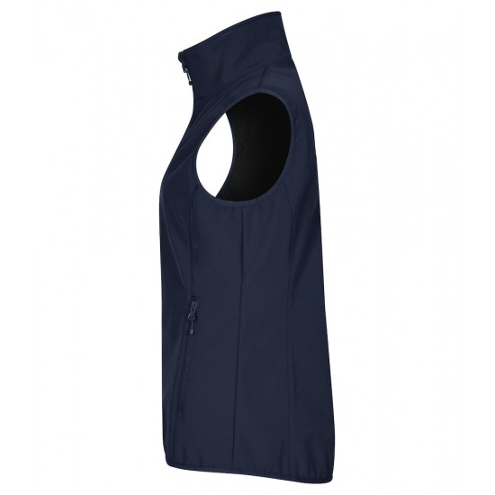 DAMES SOFTSHELL CLIQUE CLASSIC BODYWARMER LADIES 0200916 580 DARK NAVY Softshell jacks