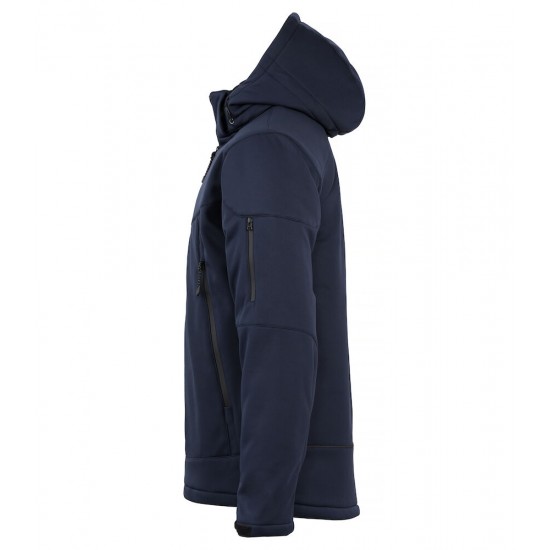 SOFTSHELL CLIQUE GRAYLAND 020980 580 NAVY Bedrijfskleding bedrukken