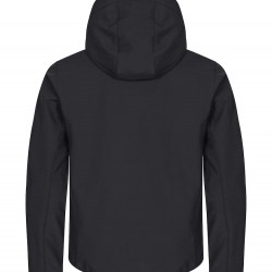 SOFTSHELL CLIQUE CLASSIC HOODY 0200912 99 ZWART