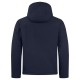 SOFTSHELL CLIQUE PADDED HOODY 020952 580 NAVY Bedrijfskleding bedrukken