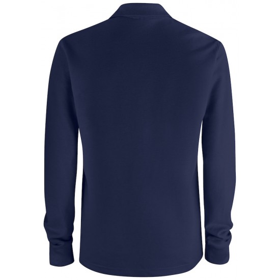 POLO LANGE MOUW CLIQUE 028235 580 DARK NAVY Polo lange mouw