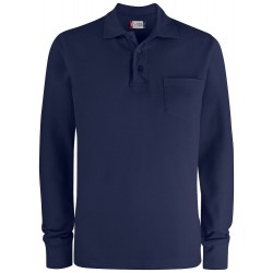 2B POLO LANGE MOUW CLIQUE 028235 580 DARK NAVY