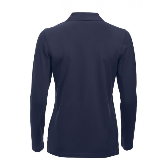 POLOSHIRT LANGE MOUW CLIQUE CLASSIC MARION 028247 580 NAVY Polo korte mouw