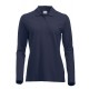 POLOSHIRT LANGE MOUW CLIQUE CLASSIC MARION 028247 580 NAVY Polo korte mouw